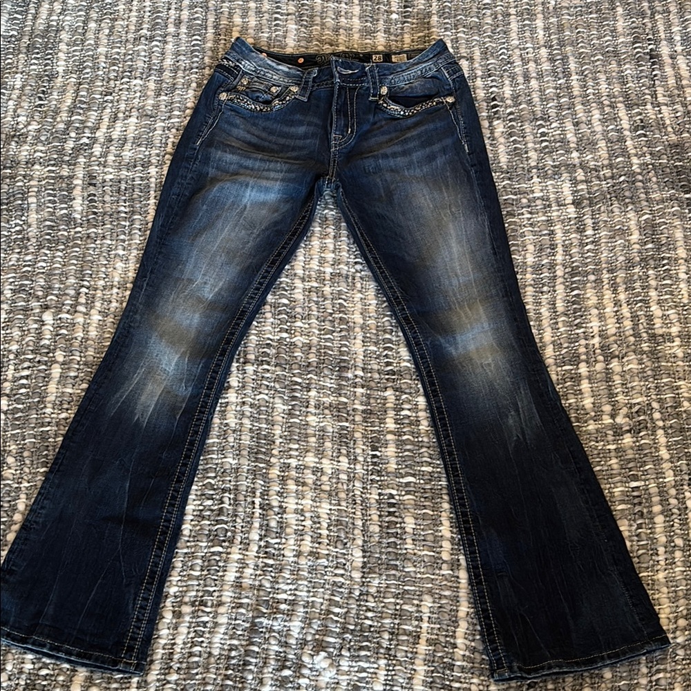 Miss Me Women's embellished Jeans. EUC SZ 28